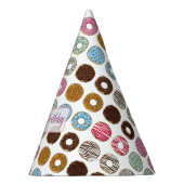 Chapeaux De Fètes Bonne fête d'anniversaire Donuts rose et Casquette (Droite)