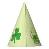 Chapeaux De Fètes Bonne Saint Patrick's Day Bière Shamrock vert (Dos)