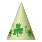 Chapeaux De Fètes Bonne Saint Patrick's Day Bière Shamrock vert (Gauche)