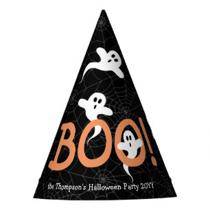Chapeaux De Fètes BOO ! Trick ou dégustation Éffrayant ou Hallowee
