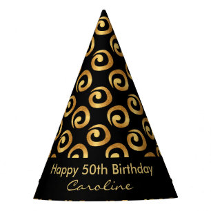 Chapeaux De Fètes Boucles d'or 50e anniversaire