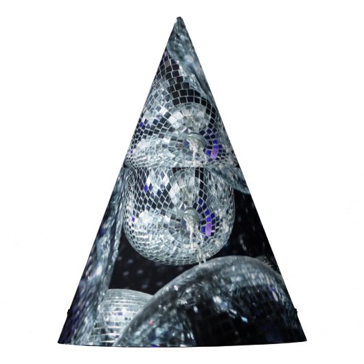Chapeaux De Fètes Boules Disco : Atmosphère Fête (Devant)