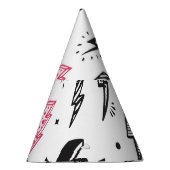 Chapeaux De Fètes Boulons de foudre, ensemble de gribouillis dessiné (Droite)