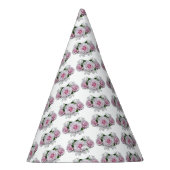 Chapeaux De Fètes Bouquet rose (Droite)