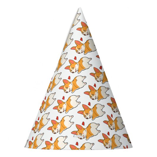 Chapeaux De Fètes Bouts de corgi (Gauche)