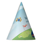 Chapeaux De Fètes Boy Golf Thème 5ème anniversaire (Gauche)