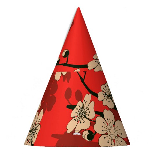 Chapeaux De Fètes Branche de cerisier japonais : élégant (Gauche)
