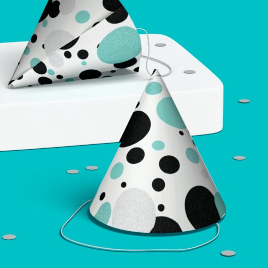 Chapeaux De Fètes BRIDE Pois Fête Tiara Douche