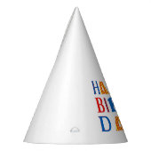 Chapeaux De Fètes Bright funky Bonne casquette d'anniversaire (Gauche)