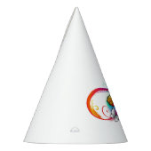 Chapeaux De Fètes Bright infinity with rainbow butterfly (Gauche)