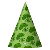 Chapeaux De Fètes Brocoli vert heureux (Gauche)