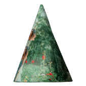 Chapeaux De Fètes Brunette Princess : Aquarelle de la forêt de fées (Droite)