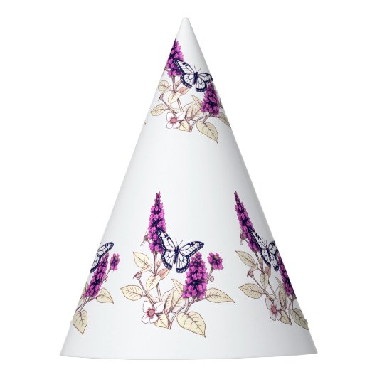 Chapeaux De Fètes Buddleia magenta (Devant)