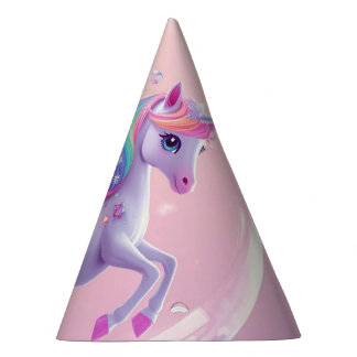 Chapeaux De Fètes Bulle Unicorne
