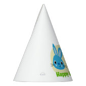 CHAPEAUX DE FÈTES BUNNIES "HAPPY EASTER" (Gauche)