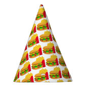 Chapeaux De Fètes Burger et frites (Droite)