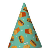 Chapeaux De Fètes Burger rétro et baies (Droite)