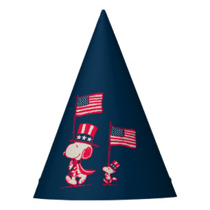 Chapeaux De Fètes cacahuètes American Summer Old Glory