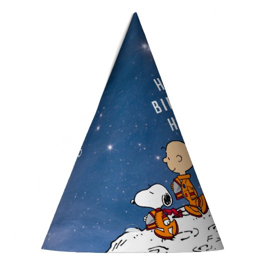 Chapeaux De Fètes cacahuètes | Anniversaire de l'espace (Gauche)