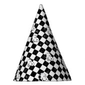 Chapeaux De Fètes cacahuètes | Drapeau À damiers Snoopy (Droite)