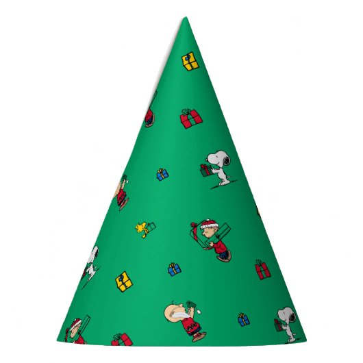 Chapeaux De Fètes cacahuètes | Motif cadeau de Noël (Gauche)