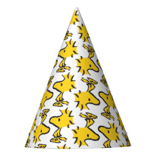 Chapeaux De Fètes cacahuètes Motif Woodstock