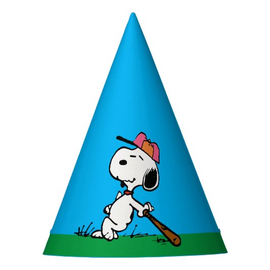 Chapeaux De Fètes cacahuètes | Snoopy at Bat (Devant)