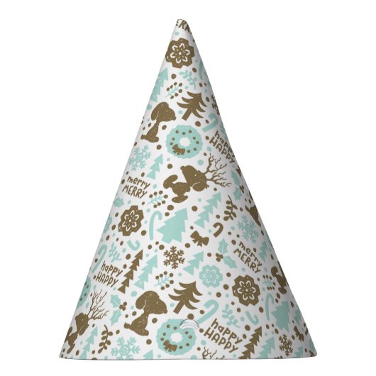 Chapeaux De Fètes cacahuètes | Snoopy Frosty Motif de Noël (Droite)