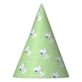 Chapeaux De Fètes cacahuètes | Snoopy Green Deco Dreams Motif (Gauche)