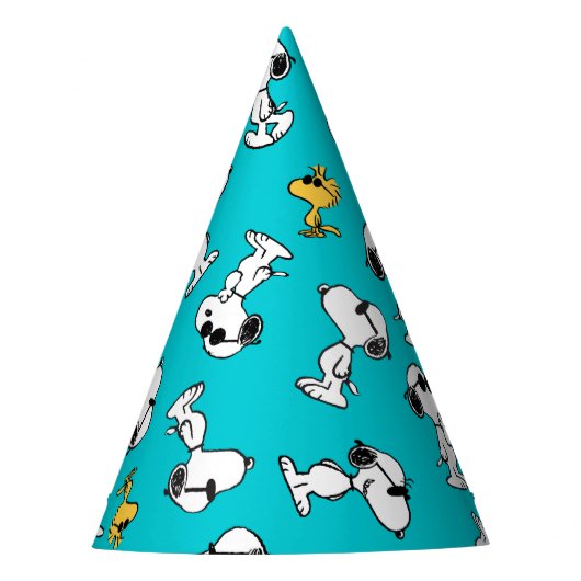 Chapeaux De Fètes cacahuètes | Snoopy & Lunettes de soleil Motif (Devant)