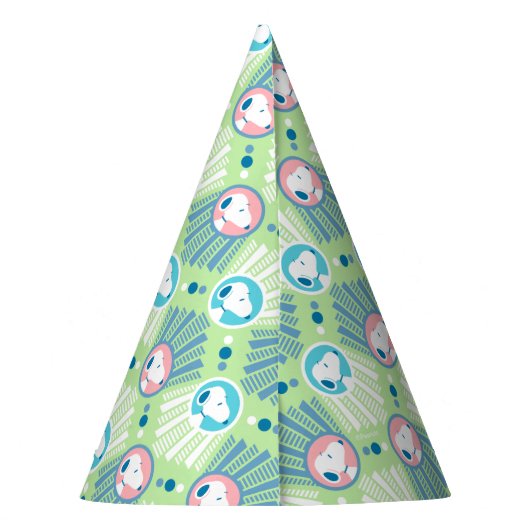 Chapeaux De Fètes cacahuètes | Snoopy Mint Green Deco Dreams Motif (Dos)