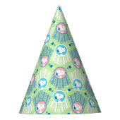 Chapeaux De Fètes cacahuètes | Snoopy Mint Green Deco Dreams Motif (Devant)
