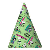 Chapeaux De Fètes cacahuètes | Snoopy Ocean High Tide Motif (Droite)