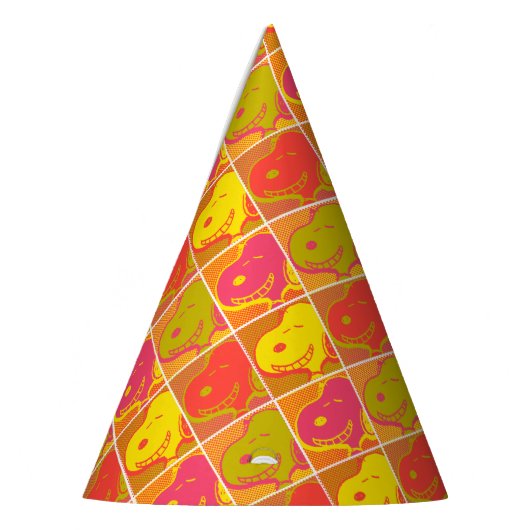 Chapeaux De Fètes cacahuètes | Snoopy Pop Art Motif (Gauche)