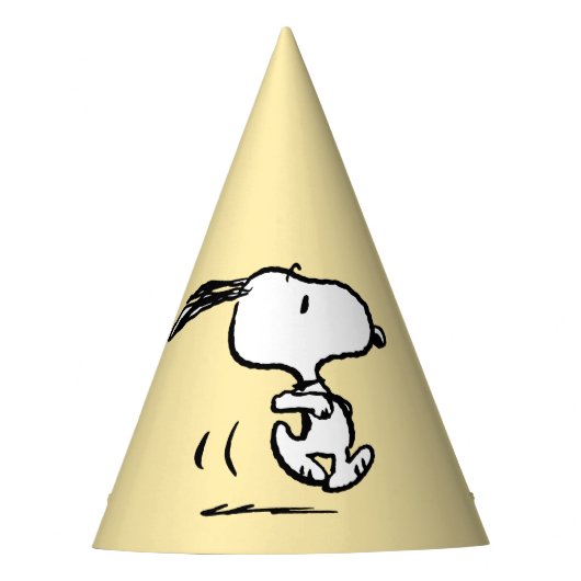 Chapeaux De Fètes cacahuètes | Snoopy Running (Devant)