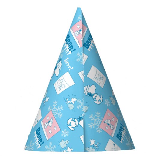 Chapeaux De Fètes cacahuètes | Snoopy Snow Day Motif (Dos)