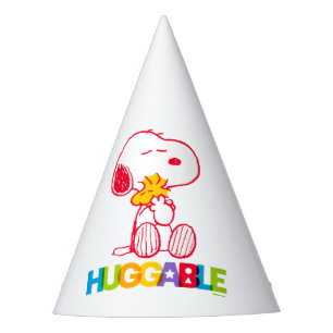 Chapeaux De Fètes cacahuètes Snoopy & Woodstock Huggable