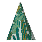 Chapeaux De Fètes Cactus Vert texture Vintage répétée (Droite)