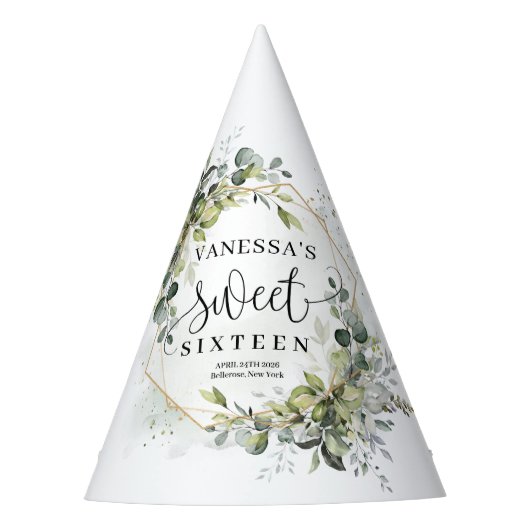 Chapeaux De Fètes Cadre doré verdure luxuriante doux 16e (Devant)