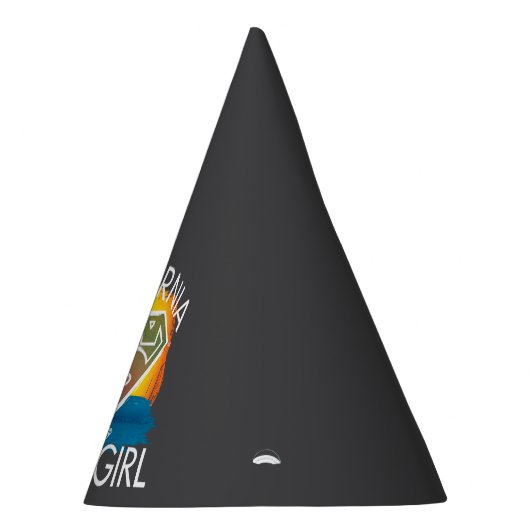 Chapeaux De Fètes California Supergirl Sunset Graphic (Droite)