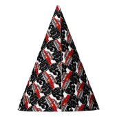 Chapeaux De Fètes Camion de monstre rouge (Dos)