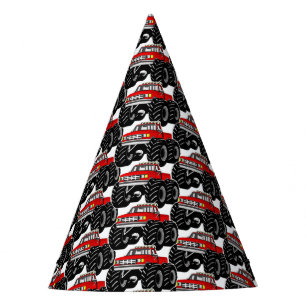 Chapeaux De Fètes Camion de monstre rouge