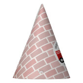 Chapeaux De Fètes Camion-feu + briques Casquette de fête d'anniversa (Gauche)
