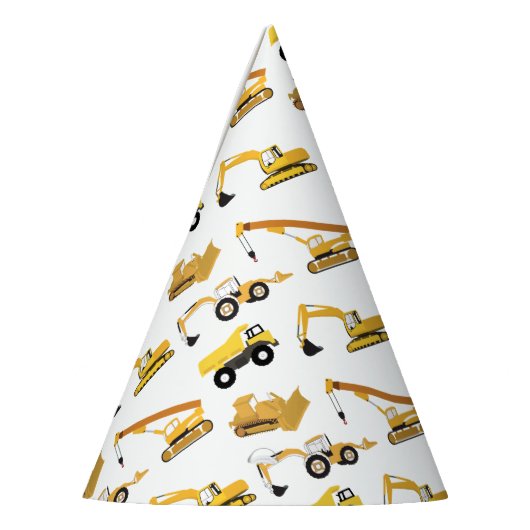 Chapeaux De Fètes Camions de construction Enfants (Gauche)