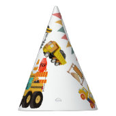 Chapeaux De Fètes Camions de construction | Parti Anniversaire de en (Droite)