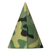 Chapeaux De Fètes Camo Green | Anniversaire militaire (Dos)