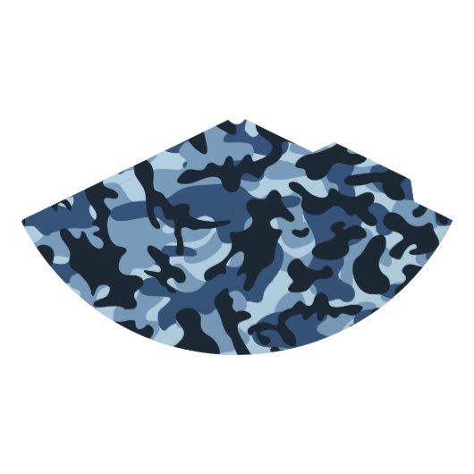 Chapeaux De Fètes Camouflage bleu (Devant)