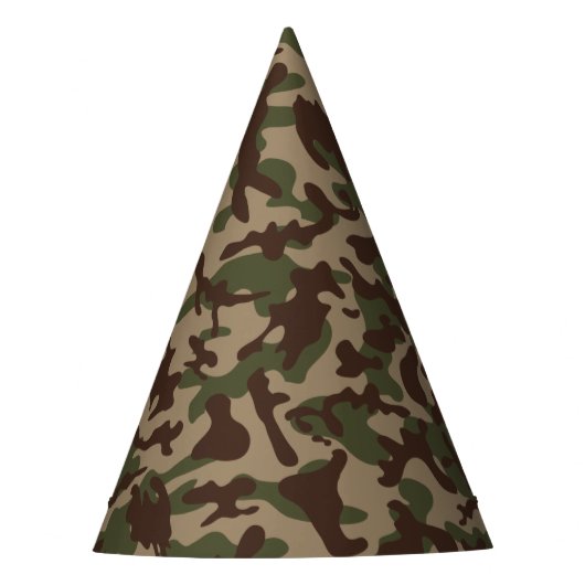Chapeaux De Fètes Camouflage Bois Profond (Devant)