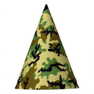 Chapeaux De Fètes Camouflage des bois