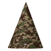 Chapeaux De Fètes Camouflage en bois profond (Gauche)
